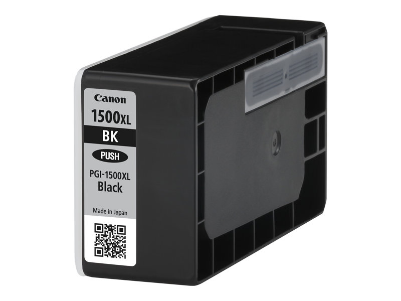 Canon PGI-1500XL BK - à rendement élevé - noir - originale - réservoir d'encre - Jusqu'à 1200 pages