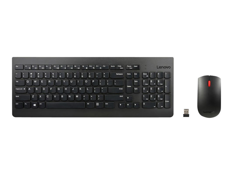 Lenovo Essential Wireless Combo - ensemble clavier et souris sans fil - espagnol