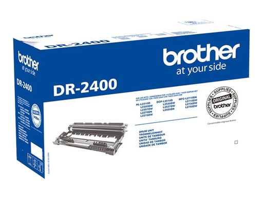 [03251 / DR2400] Brother DR2400 - noir - original - kit tambour - Imprime jusqu'à 12 000 pages