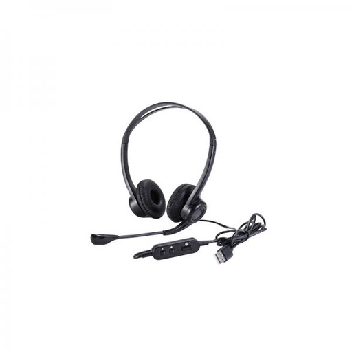 [03268] UPTEC - Casque /micro avec suppression bruit ambiant - Câble USB de 2m