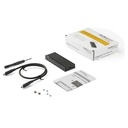 Boitier externe 	StarTech.com USB-C (10Gbps) to M.2 NVMe SSD Enclosure - Portable M.2 PCIe Aluminum Case - 1GB/s Read &Write - Mac &PC - M.2 Card - USB 3.1 (Gen 2)