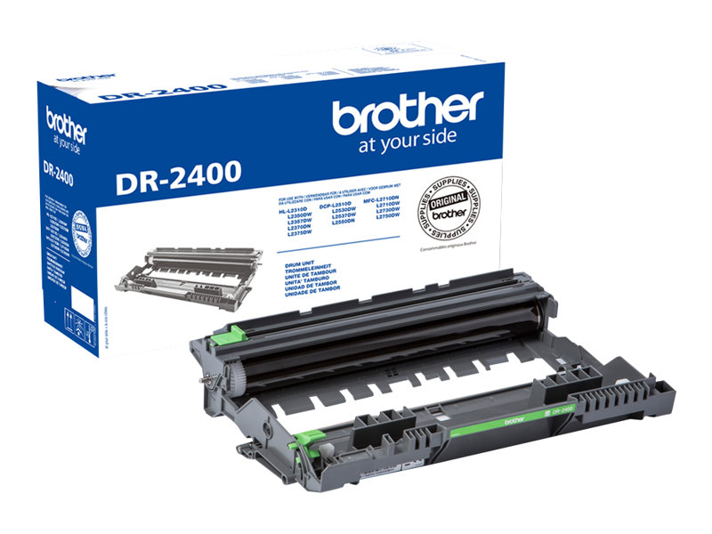 Brother DR2400 - noir - original - kit tambour - Imprime jusqu'à 12 000 pages