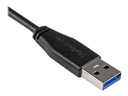 StarTech.com Câble Micro USB 3.0 slim - Cordon USB-A vers Micro-B à angle droit de 50 cm - USB 3.1 Gen 1 (5 Gb/s) - M/M - câble USB - Micro-USB Type B pour USB type A - 50 cm