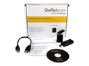 StarTech.com USB Sound Card - 3.5mm Audio Adapter - External Sound Card - Black - External Sound Card (ICUSBAUDIOB) - carte son