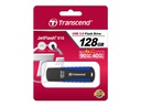 TRANSCEND 128Go Clé USB 3.1 Gen 1 - Antichoc Bleu marine