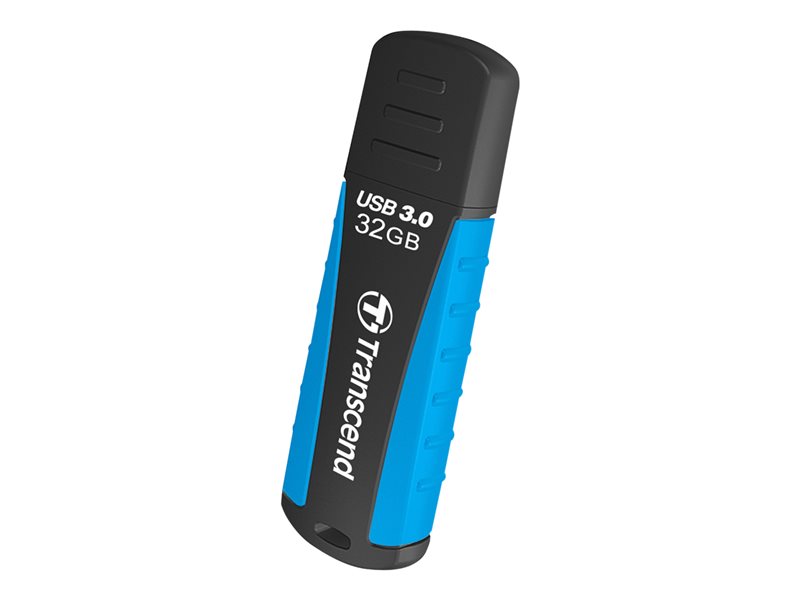 TRANSCEND 32Go Clé USB 3.1 Gen 1 - Antichoc Bleu clair