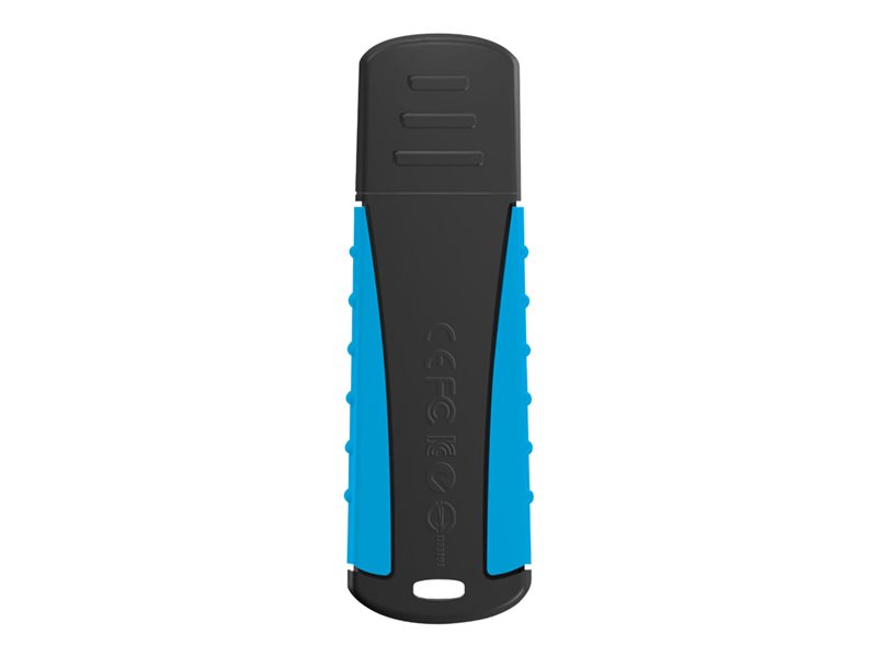 TRANSCEND 32Go Clé USB 3.1 Gen 1 - Antichoc Bleu clair