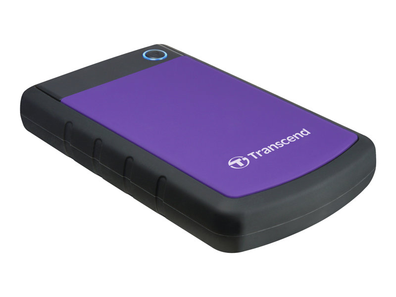 Transcend StoreJet 25H3P - disque dur externe (portable)- 1 To - USB 3.0 - Violet