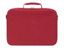 SACOCHE PC PORTABLE 14-15.6" ROUGE DICOTA ECO MULTI CADRE EN FIL METAL BRETELLE REGLABLE ET DETACHABLE