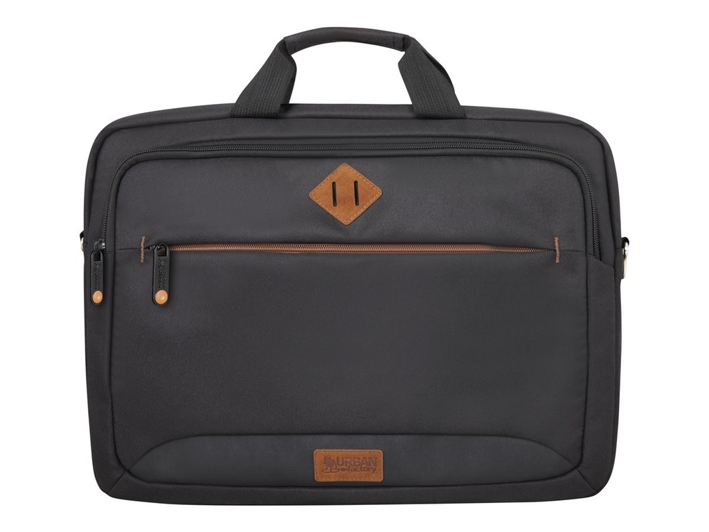 Urban Factory - Sacoche pour ordinateur portable - 15.6" - noir