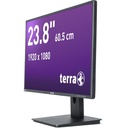 TERRA LED Ecran 2456W PIVOT Noir - DP HDMI GREENLINE PLUS - DVI HDMI Displayport 1.2 - Inclinable - Haut-parleurs intégrés