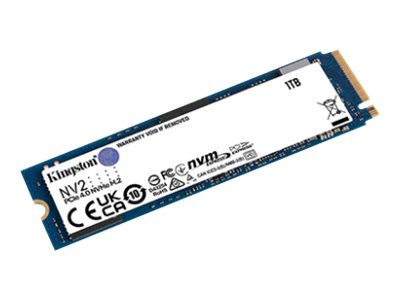 Disque dur Kingston NV2 - SSD - 1 To - interne - M.2 2280 - PCIe 4.0 x4 (NVMe)