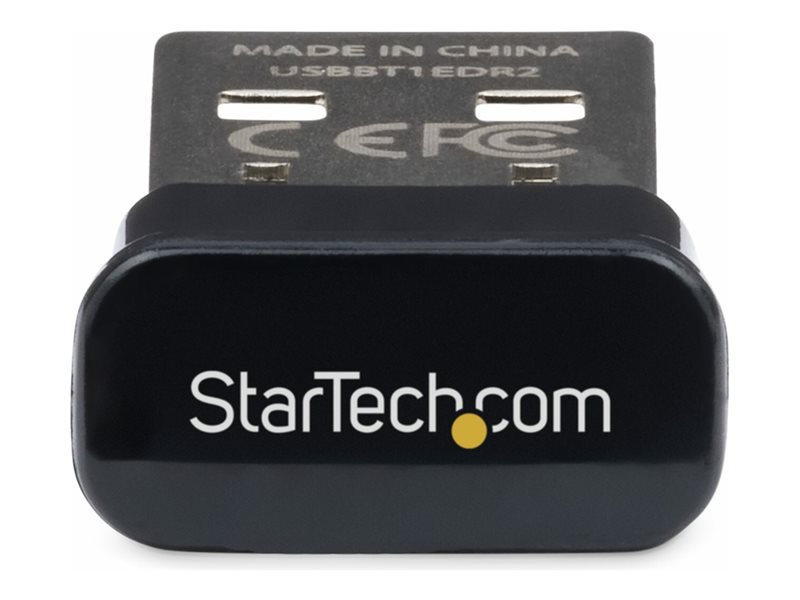 StarTech.com Adaptateur Bluetooth 2.1 USB - Adaptateur réseau sans fil EDR de catégorie 1 - USB - 3 Mbit/s - 2,40 GHz ISM - Portée en Intérieur 100 m - Externe