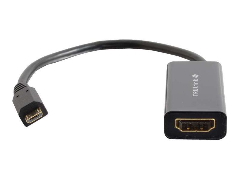 C2G Micro USB to HDMI MHL Adapter - Adaptateur vidéo externe - USB HDMI - noir