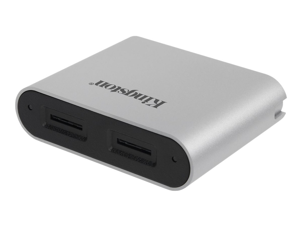 Kingston Workflow - Lecteur de carte (microSDHC UHS-I, microSDXC UHS-I, microSDHC UHS-II, microSDXC UHS-II) - USB-C 3.2 Gen 1