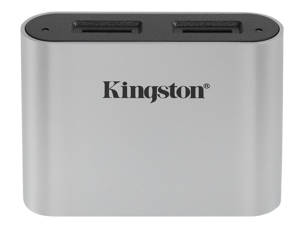 Kingston Workflow - Lecteur de carte (microSDHC UHS-I, microSDXC UHS-I, microSDHC UHS-II, microSDXC UHS-II) - USB-C 3.2 Gen 1