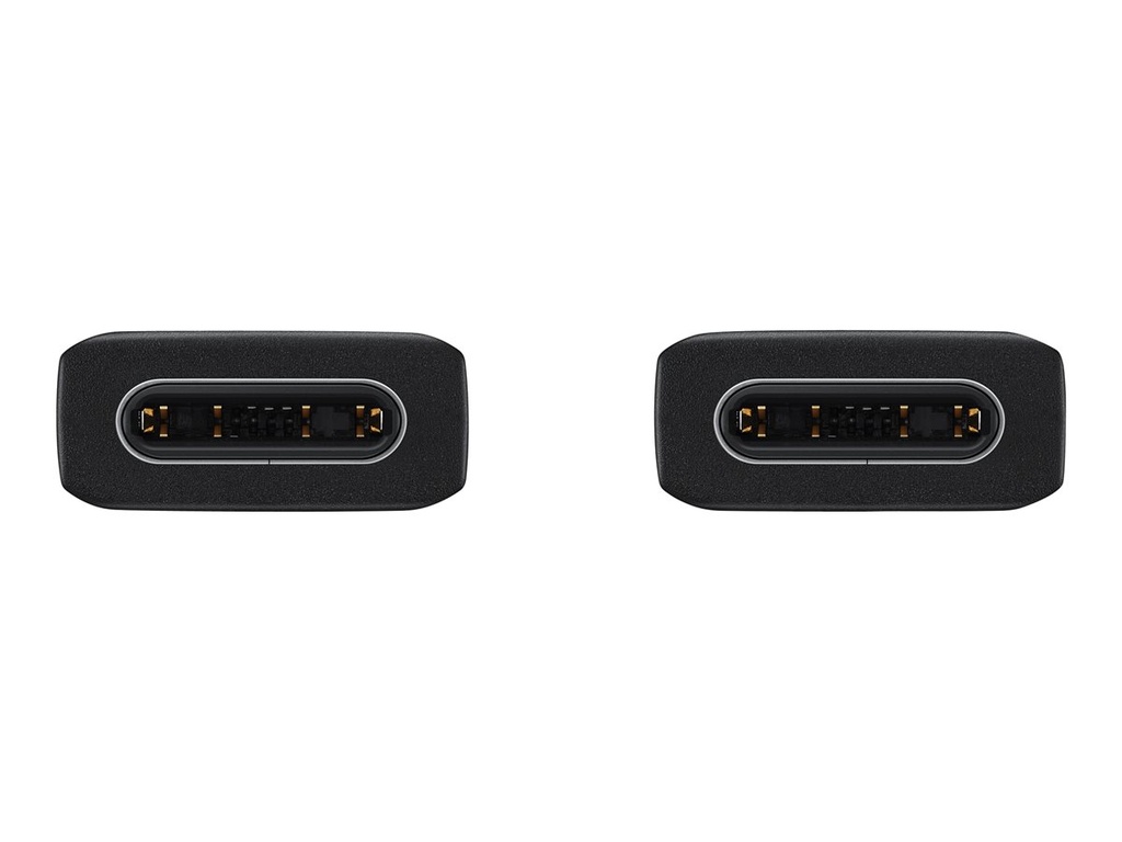 Samsung EP-DA705 - Câble USB - USB-C (M) pour USB-C (M) - USB 2.0 - 3 A - 1 m - noir