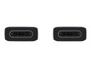 Samsung EP-DA705 - Câble USB - USB-C (M) pour USB-C (M) - USB 2.0 - 3 A - 1 m - noir