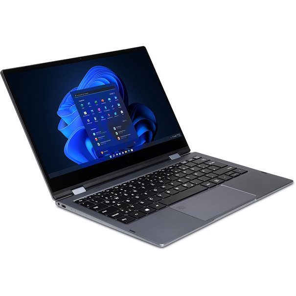 TERRA MOBILE 360-13U Intel® Core™ i5-1235U Processor (12M Cache, up to 4.40 GHz) Windows 11 Pro Taille diagonale 33.8 cm ( 13.3" ) 1920 x 1080 Résolution de l'écran Type d'écran IPS, tactile Rétroéclairage LED, dalle IPS 16 Go Mémoire interne Intel® UHD Graphics 512 Go Capacité totale de stockage
