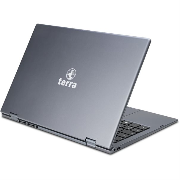 TERRA MOBILE 360-13U Intel® Core™ i5-1235U Processor (12M Cache, up to 4.40 GHz) Windows 11 Pro Taille diagonale 33.8 cm ( 13.3" ) 1920 x 1080 Résolution de l'écran Type d'écran IPS, tactile Rétroéclairage LED, dalle IPS 16 Go Mémoire interne Intel® UHD Graphics 512 Go Capacité totale de stockage