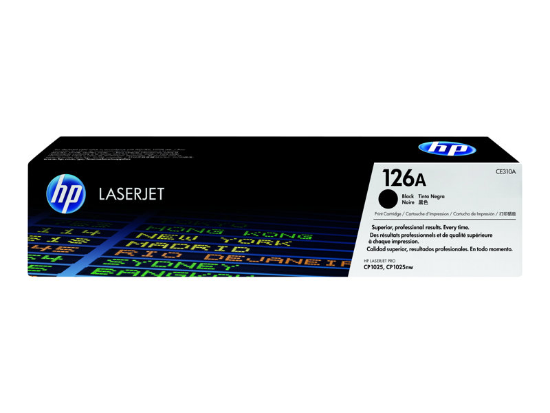 HP 126A - noir - originale - LaserJet - cartouche de toner ( CE310A )