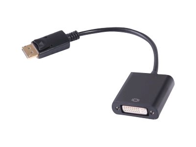 Uniformatic Adaptateur DisplayPort - 20 cm - DisplayPort (M) pour DVI-I (F)