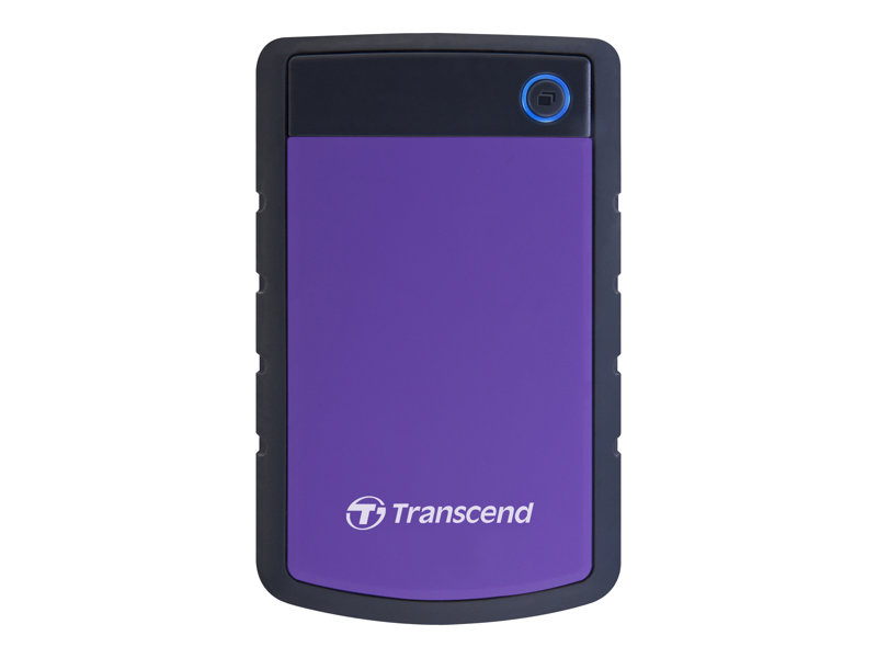Transcend StoreJet 25H3P - disque dur externe (portable)- Anti-choc - 1 To - USB 3.0 - Violet
