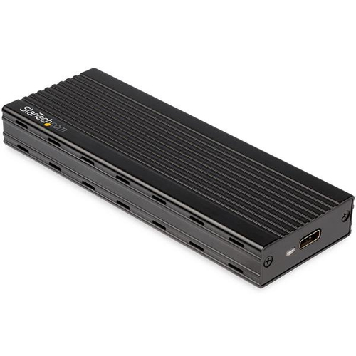Boitier externe StarTech.com USB-C (10Gbps) to M.2 NVMe SSD Enclosure - Portable M.2 PCIe Aluminum Case - 1GB/s Read &Write - Mac &PC - M.2 Card - USB 3.1 (Gen 2)