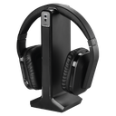 Casque TV sans fil WHP5327 Thomson + bloc secteur+ 2 batteries NiMH + Câble pour appareil mobile, jack mâle 3,5 mm - jack mâle 3,5 mm