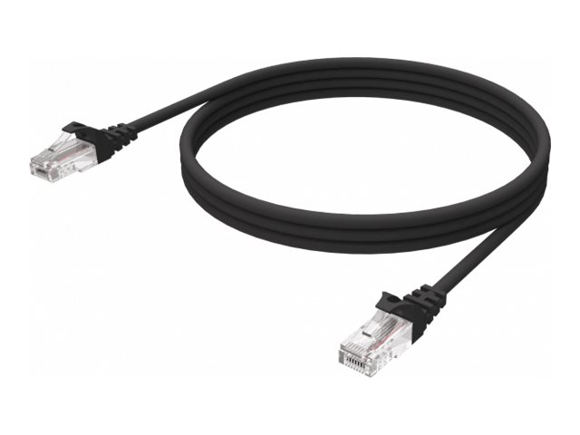 MCL - Cordon de brassage RJ45 CAT 6 F/UTP - 1m Noir