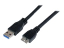 StarTech.com Câble certifié USB 3.0 A vers Micro B de 1 m - Cordon USB3 SuperSpeed USB A vers USB Micro B - M/M - Micro-USB de type B pour USB type A