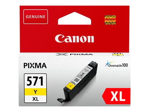 [00609 / 0334C001] Canon CLI-571Y XL - À rendement élevé - jaune - original - réservoir d'encre