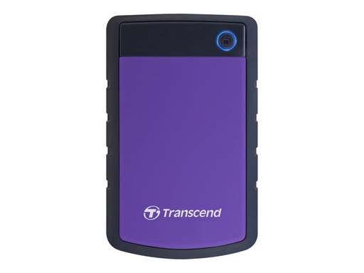 [TS1TSJ25H3P] Transcend StoreJet 25H3P - disque dur externe (portable)- Anti-choc - 1 To - USB 3.0 - Violet