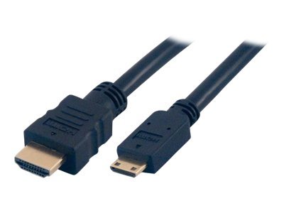 [01209 / MC382/3D-1M] MCL Samar MC382 - HDMI avec câble Ethernet - 1 m - HDMI (M) pour HDMI mini (M)