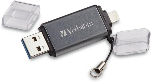 [02017 / 49304] Verbatim Store 'n'Go Dual USB Flash Drive for Lightning Devices - clé USB - 16 Go - USB 3.0 / Apple Lightnin