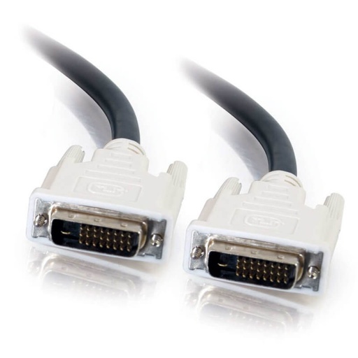 [02107 / 81191] C2G câble DVI - 5 m - DVI-D (M) pour DVI-D (M)