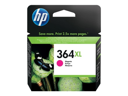 [02258 / CB324EE#BA1] Cartouche jet d'encre HP 364XL - Magenta - Jet d'encre - 750 Pages