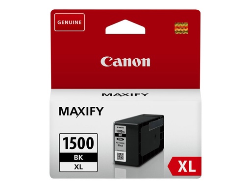 [02522] Canon PGI-1500XL BK - à rendement élevé - noir - originale - réservoir d'encre - Jusqu'à 1200 pages