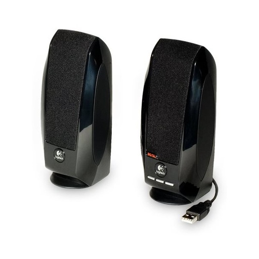 [03214/2921010] Logitech S150 Digital USB - haut-parleurs - pour PC - Noir - Puissance évaluée de RMS : 1.2 W