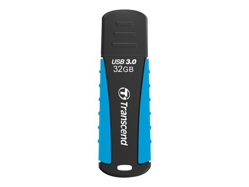 [03336 / TS32GJF810] TRANSCEND 32Go Clé USB 3.1 Gen 1 - Antichoc Bleu clair