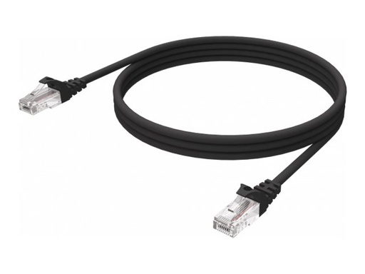 [FCC6BM-1M/N] MCL - Cordon de brassage RJ45 CAT 6 F/UTP - 1m Noir